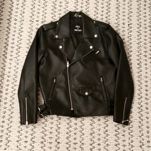 Born a Bad Seed Vegan Leather Jacket